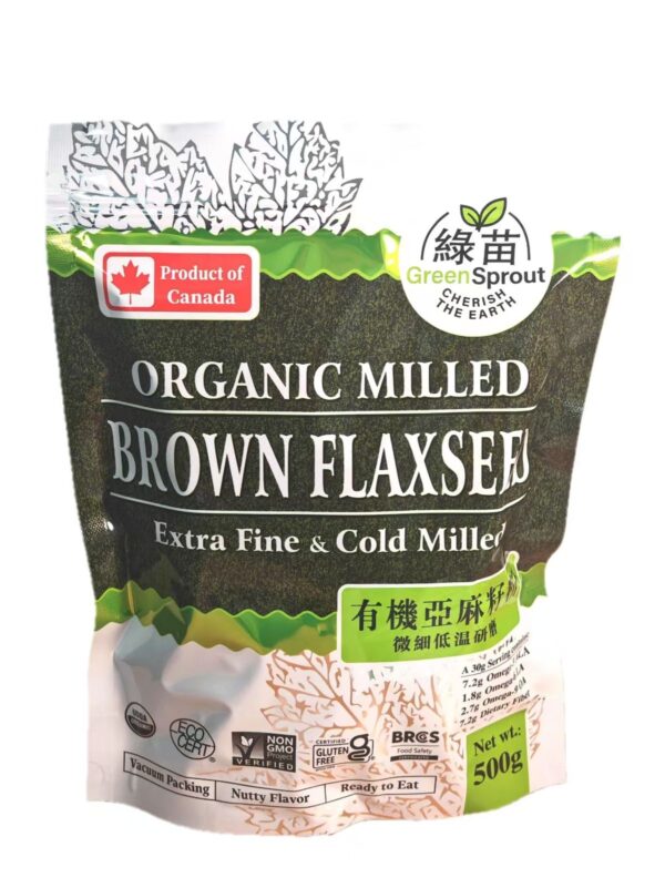 有機亞麻籽粉(微細低溫研磨) BB Date 30/12/27