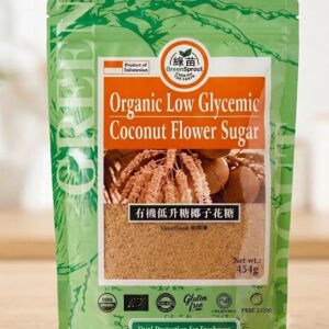 有機低升糖椰子花糖 454克(無精煉)
