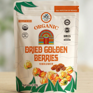 Organic Dried Golden Berries150g| Rich Antioxidant | High Fiber | Polyphenol| No add sugar